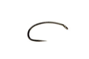 FM5115 - Heavyweight Grub Black Nickel Barbless Hook