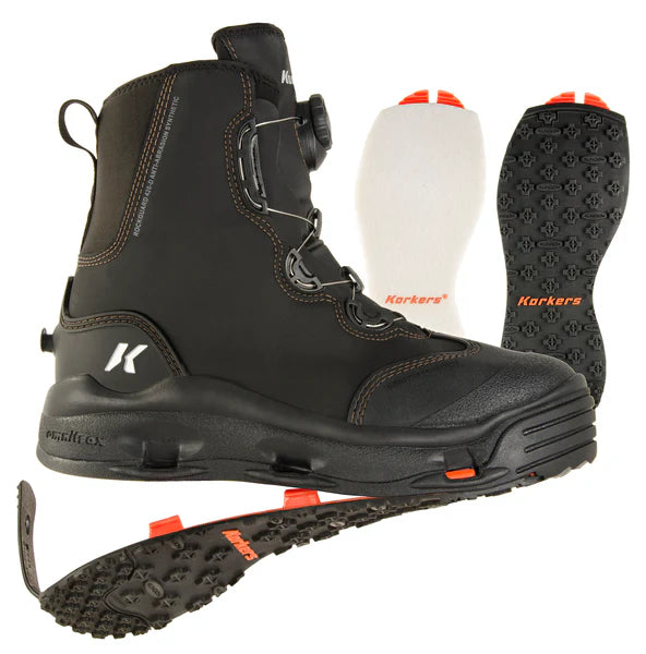 Korkers Men's Devil's Canyon Wading Boots