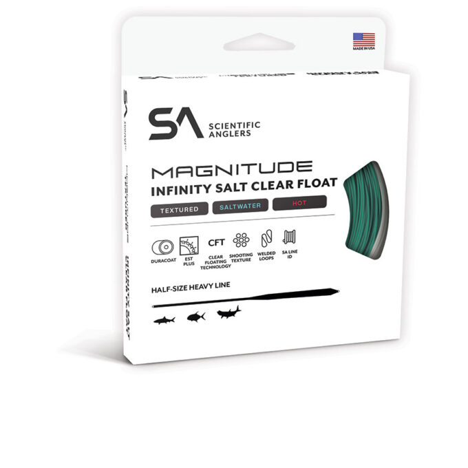 Scientific Anglers - Magnitude Textured Infinity Salt Clear Tip