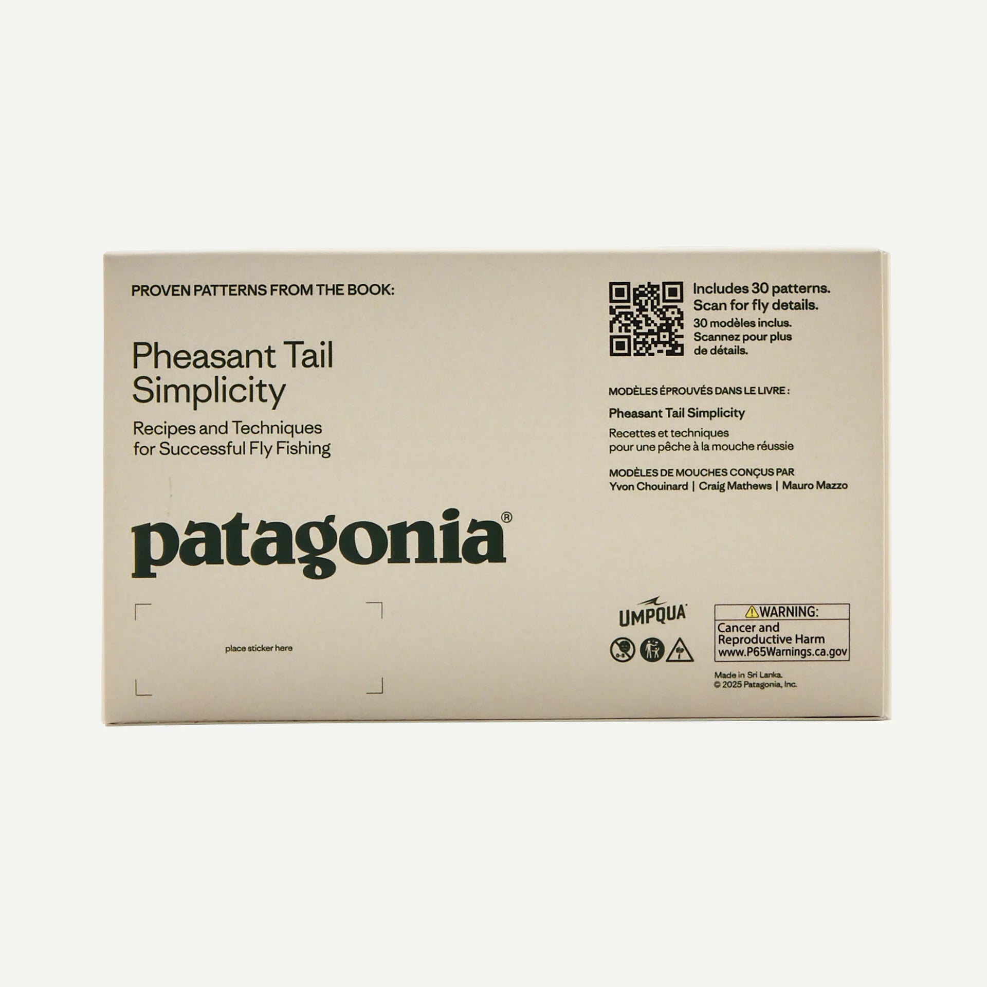 coupon code for the fly fishing box Patagonia - Fly Box