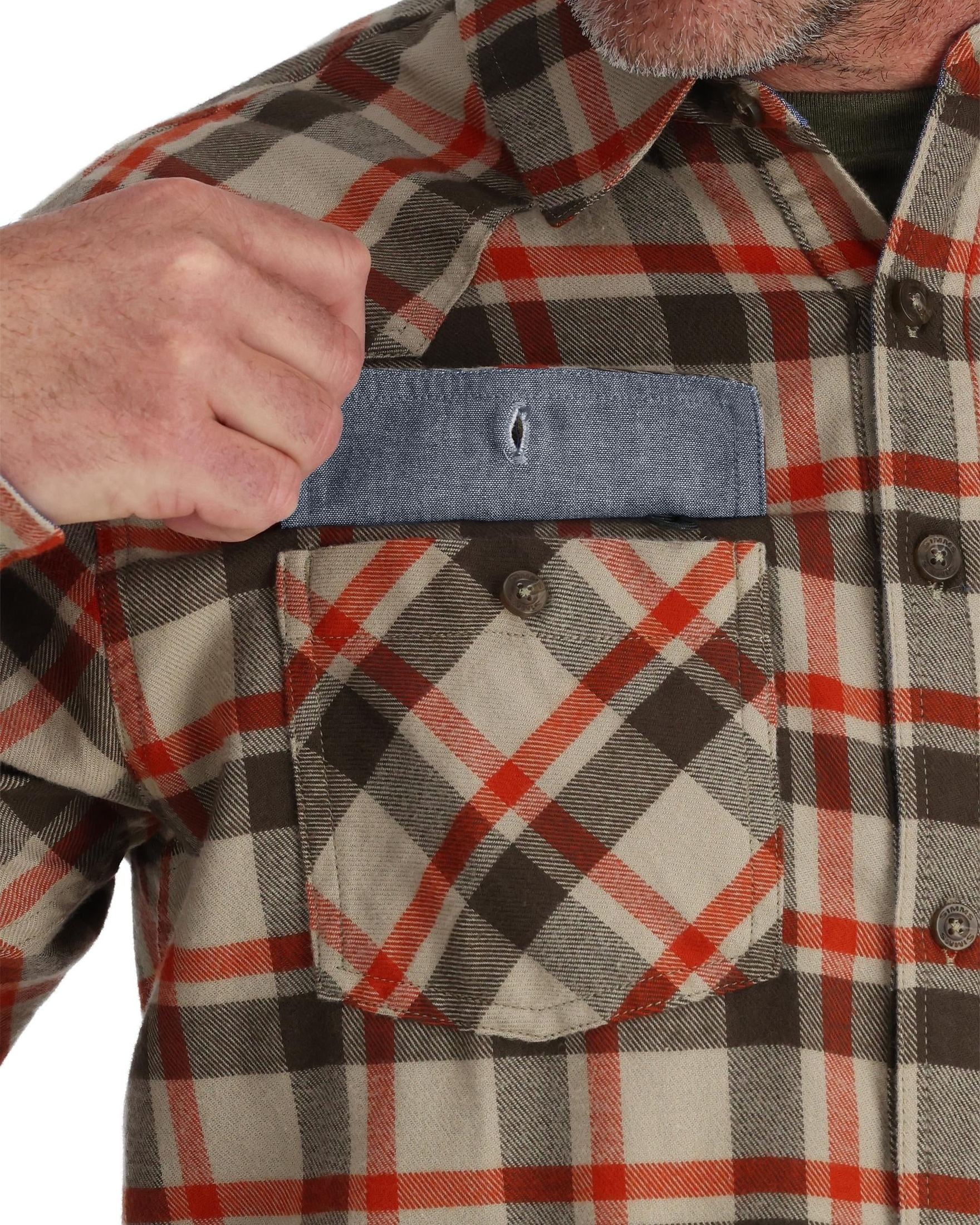 Simms Men's Santee Flannel