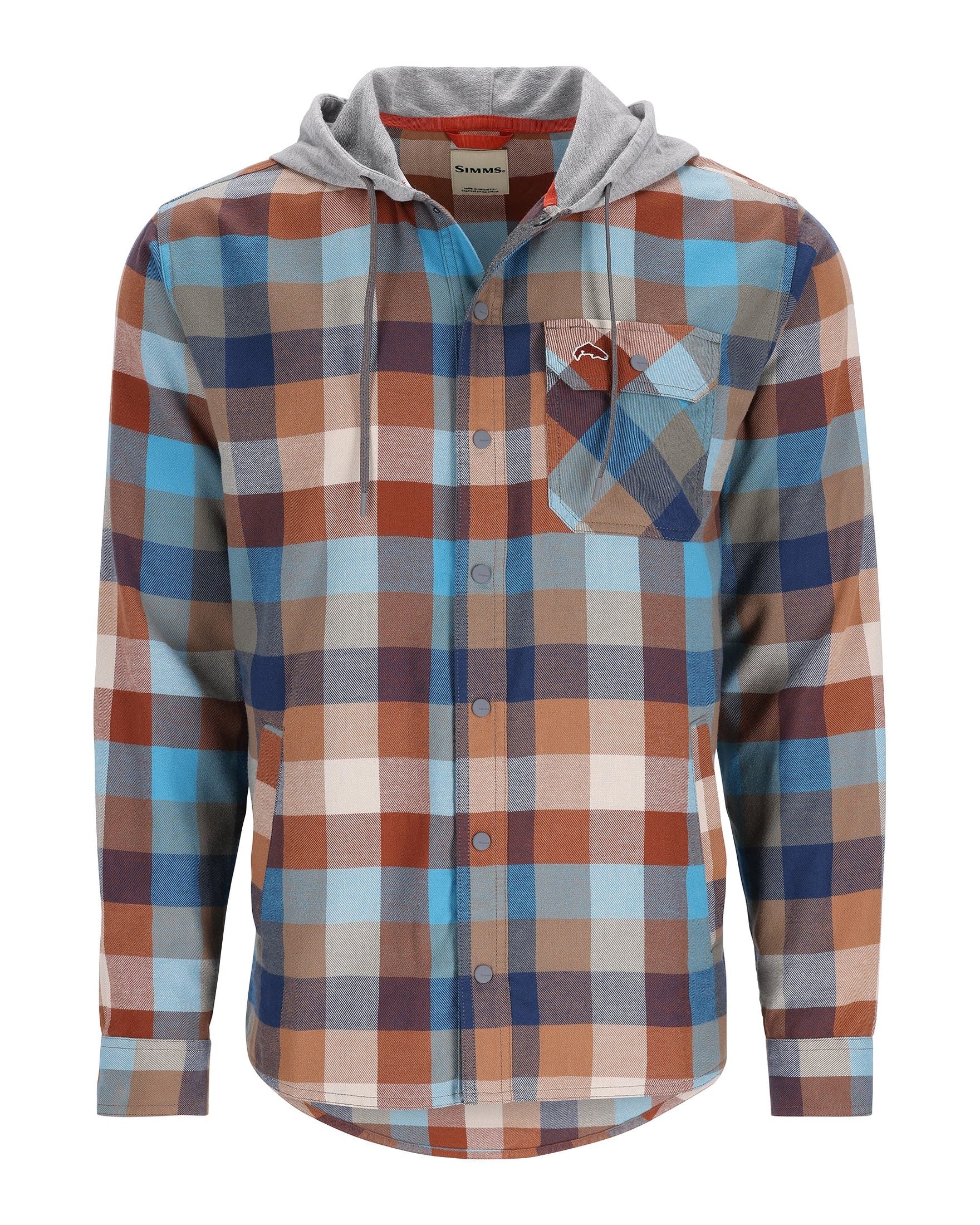 Santee Men's Flannel Hoody