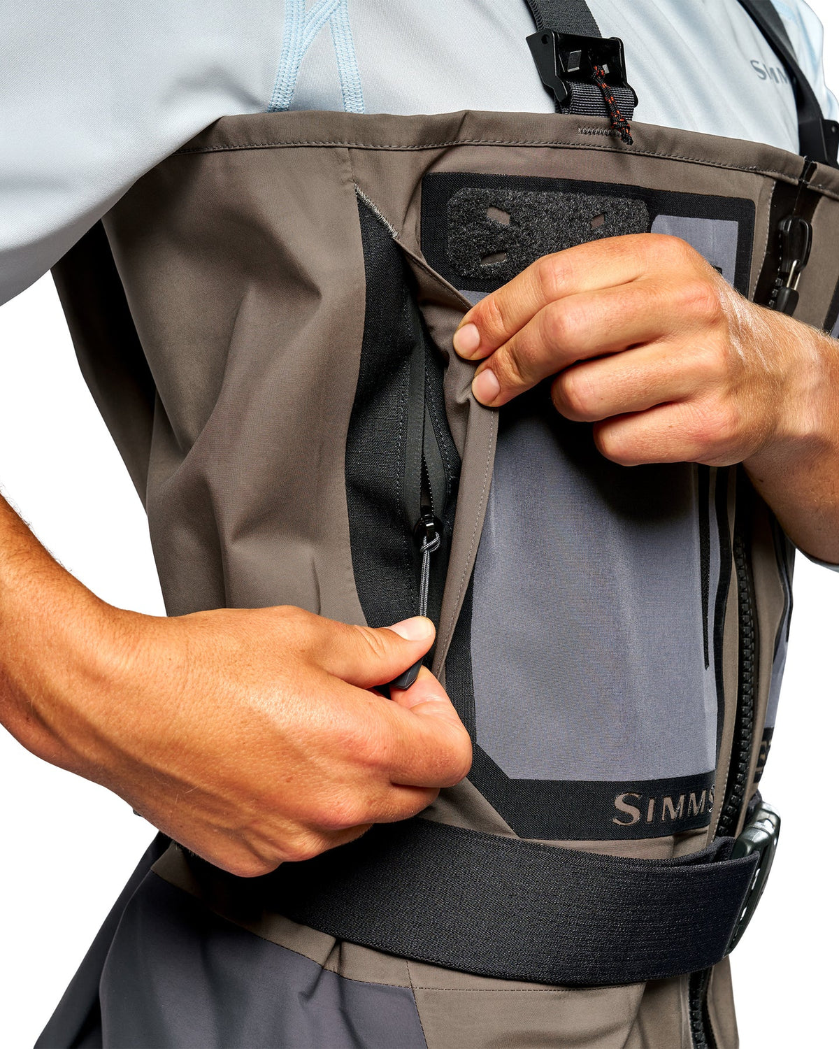 Simms Men's G3Z Pro Guide Waders - Bootfoot - Rubber