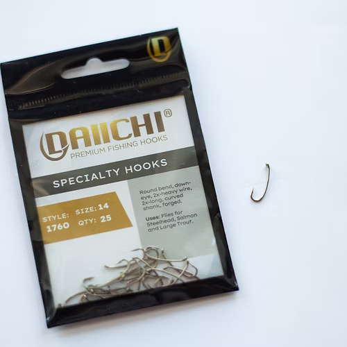 Daiichi 1760 - 2X Heavy Curved Nymph Hook