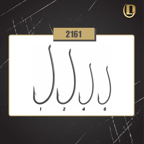 Daiichi 2161 - Curved Shank Salmon Hook