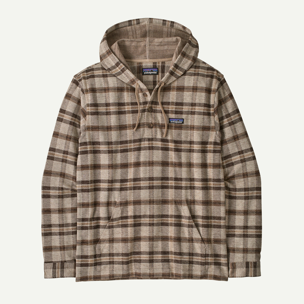 Patagonia Men's Stretch Fjord Flannel Pullover Hoody