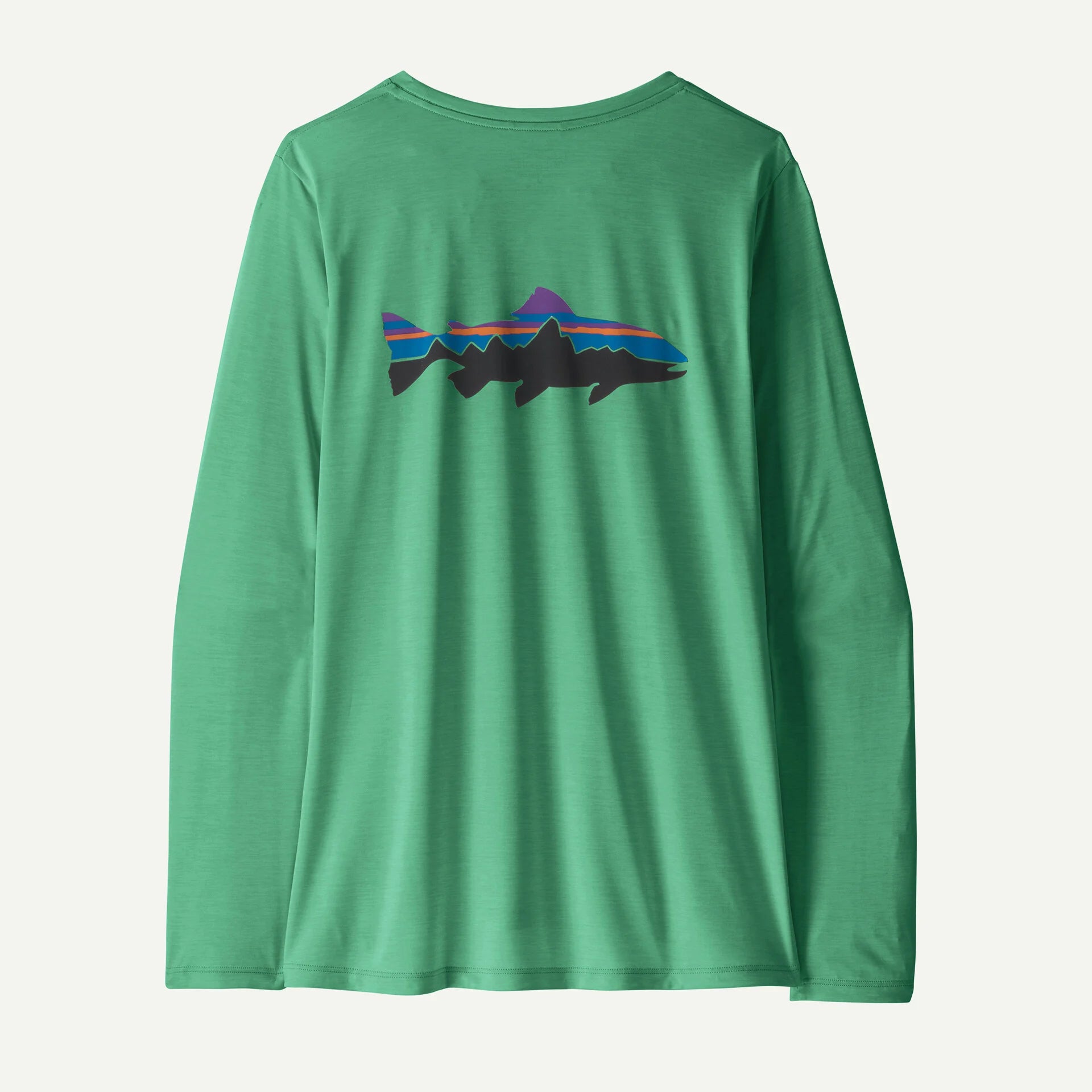 Patagonia Women's Long-Sleeved Capilene Cool Daily Shirt - Fitz Roy Trout