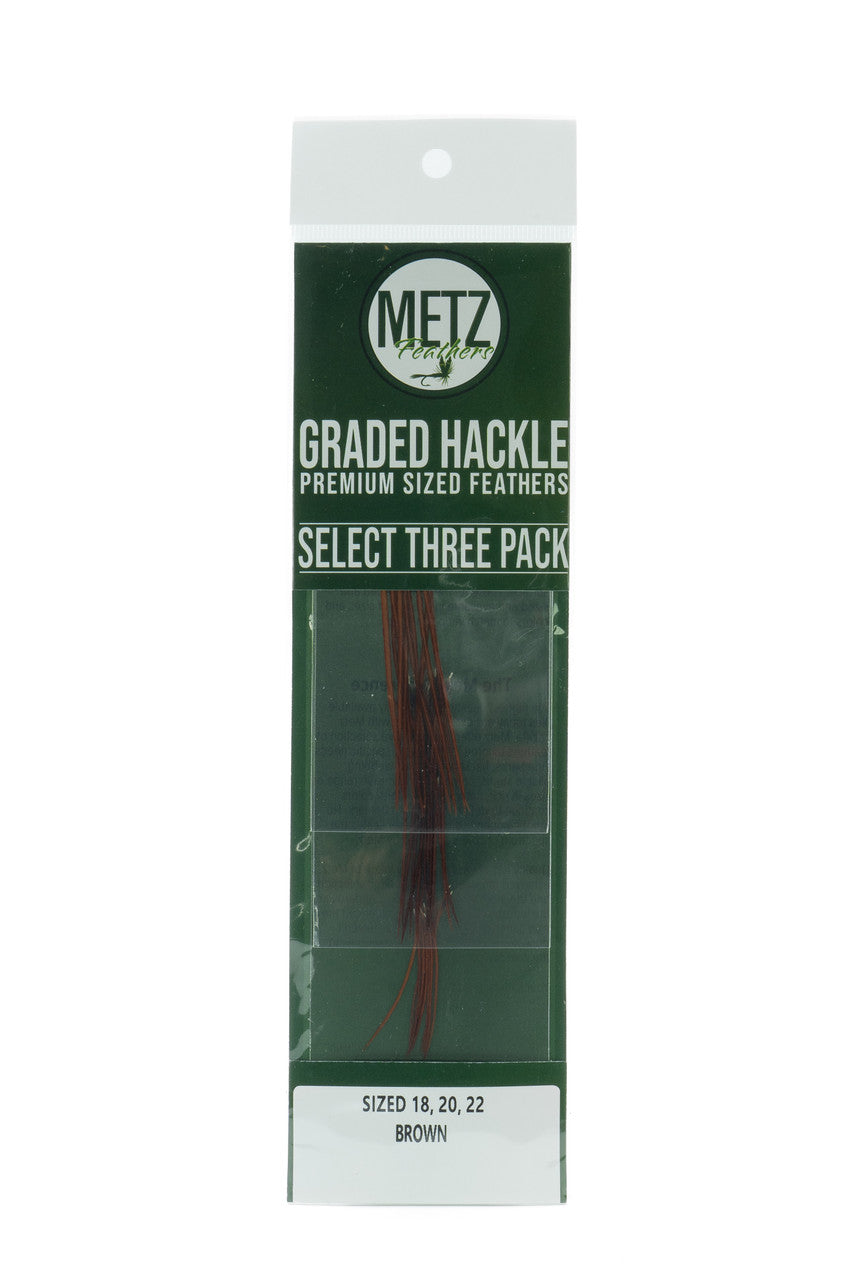 Metz Hackle Select 3 Pack