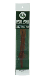 Metz Hackle Select 3 Pack