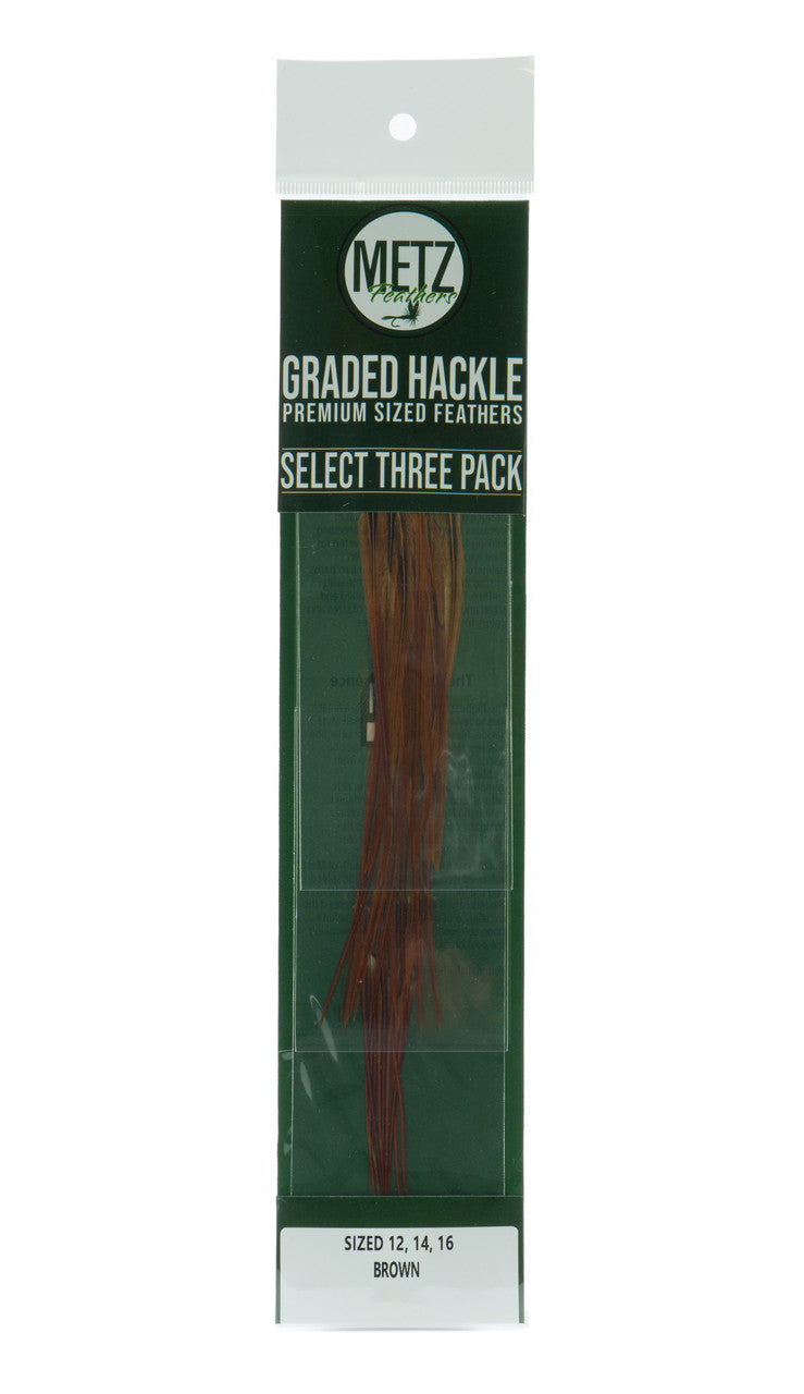 Metz Hackle Select 3 Pack