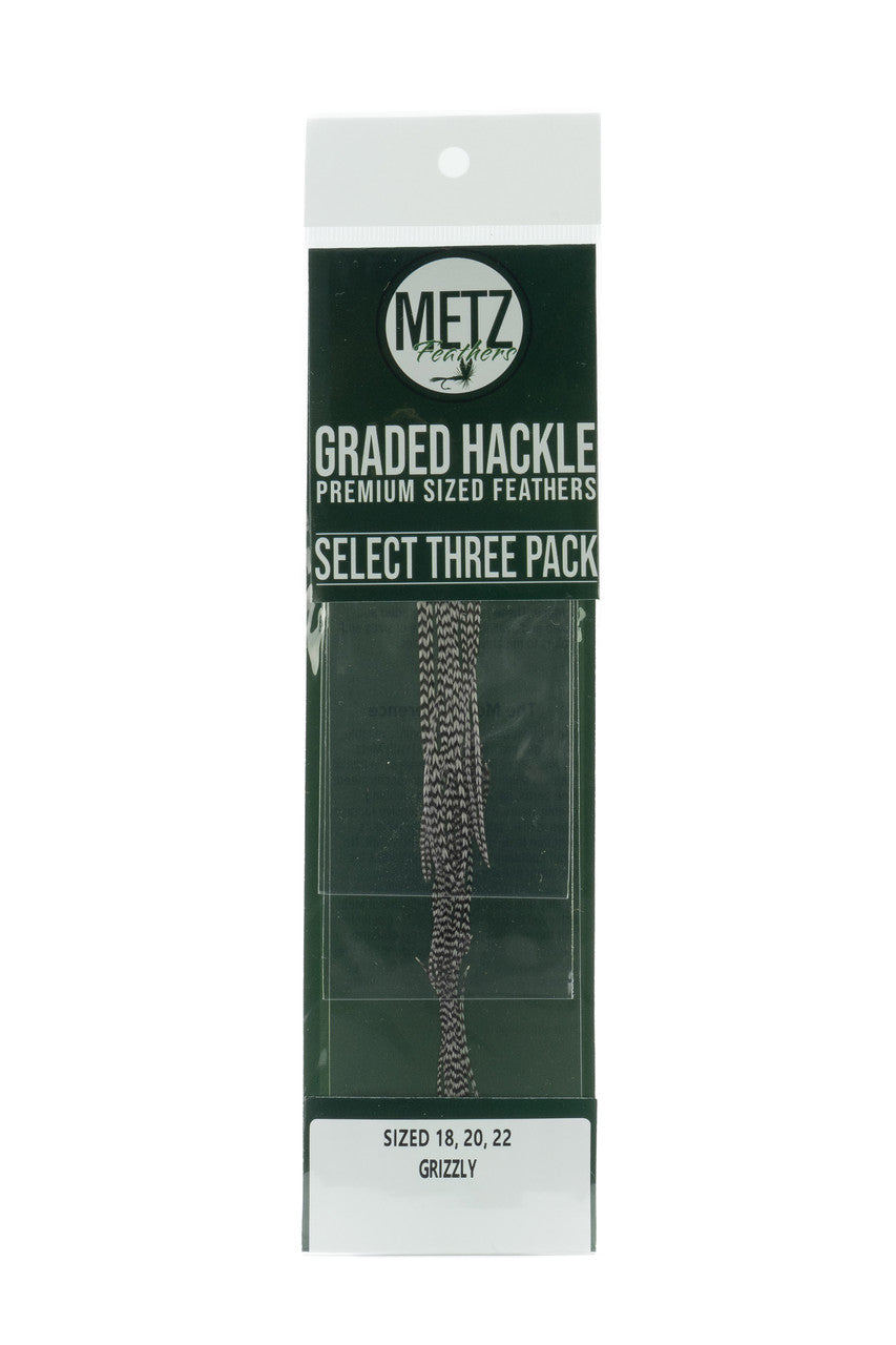 Metz Hackle Select 3 Pack