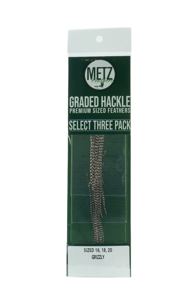 Metz Hackle Select 3 Pack