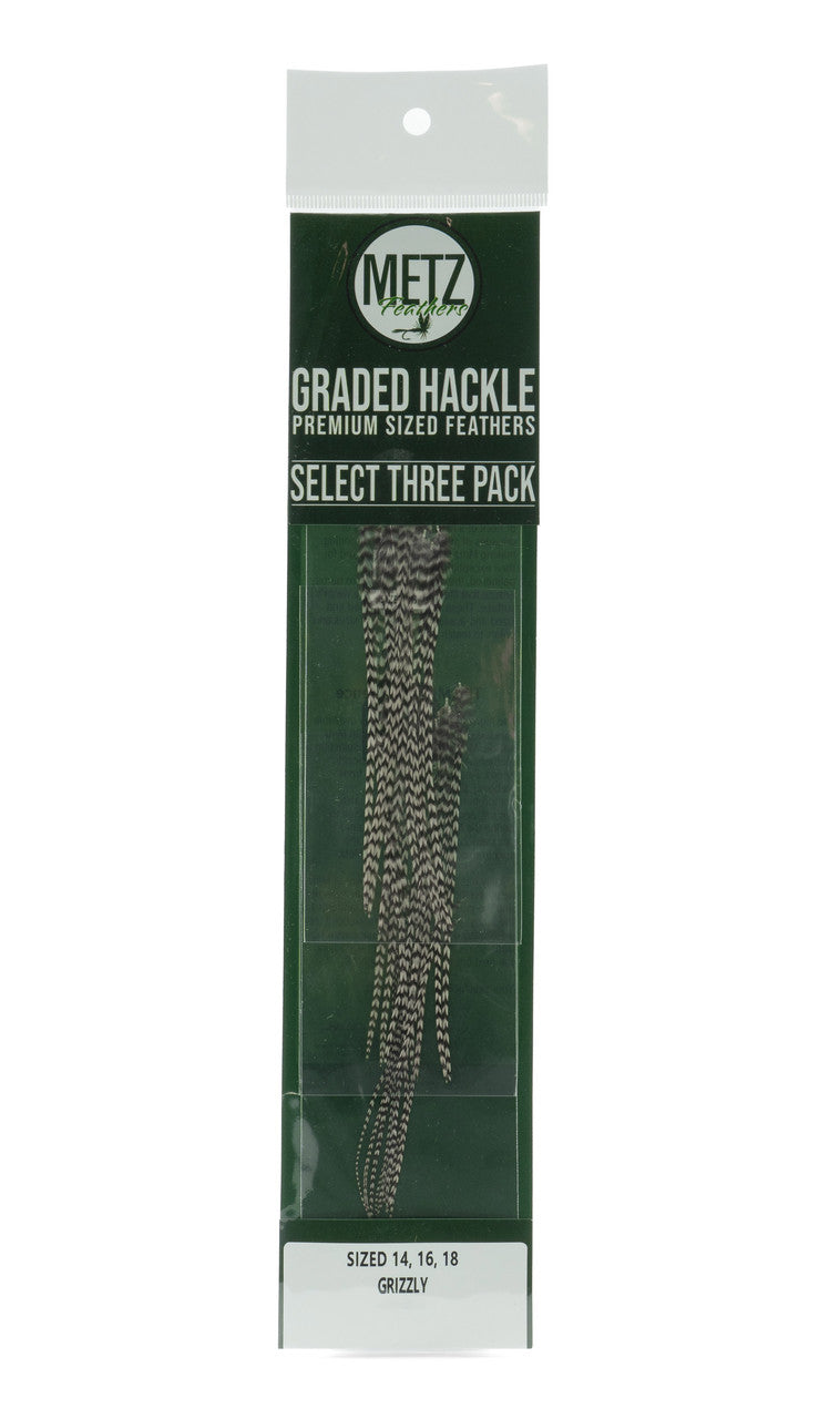 Metz Hackle Select 3 Pack