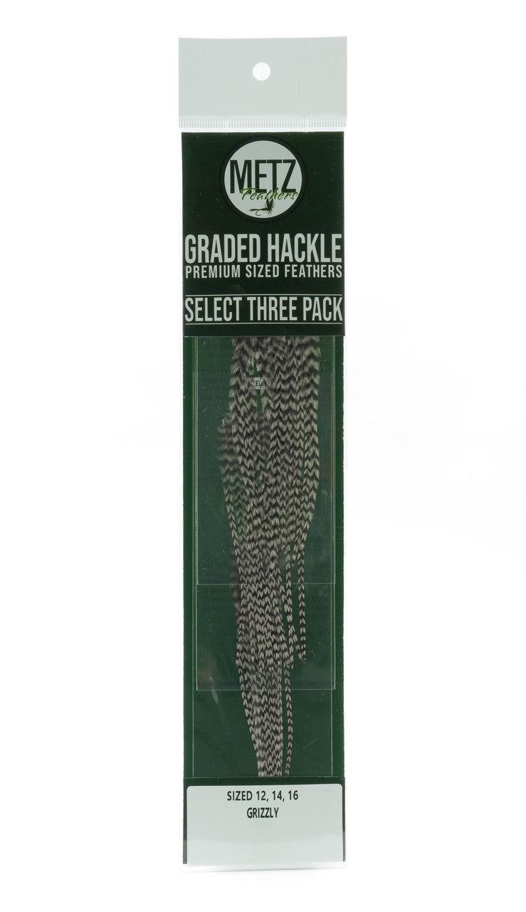Metz Hackle Select 3 Pack