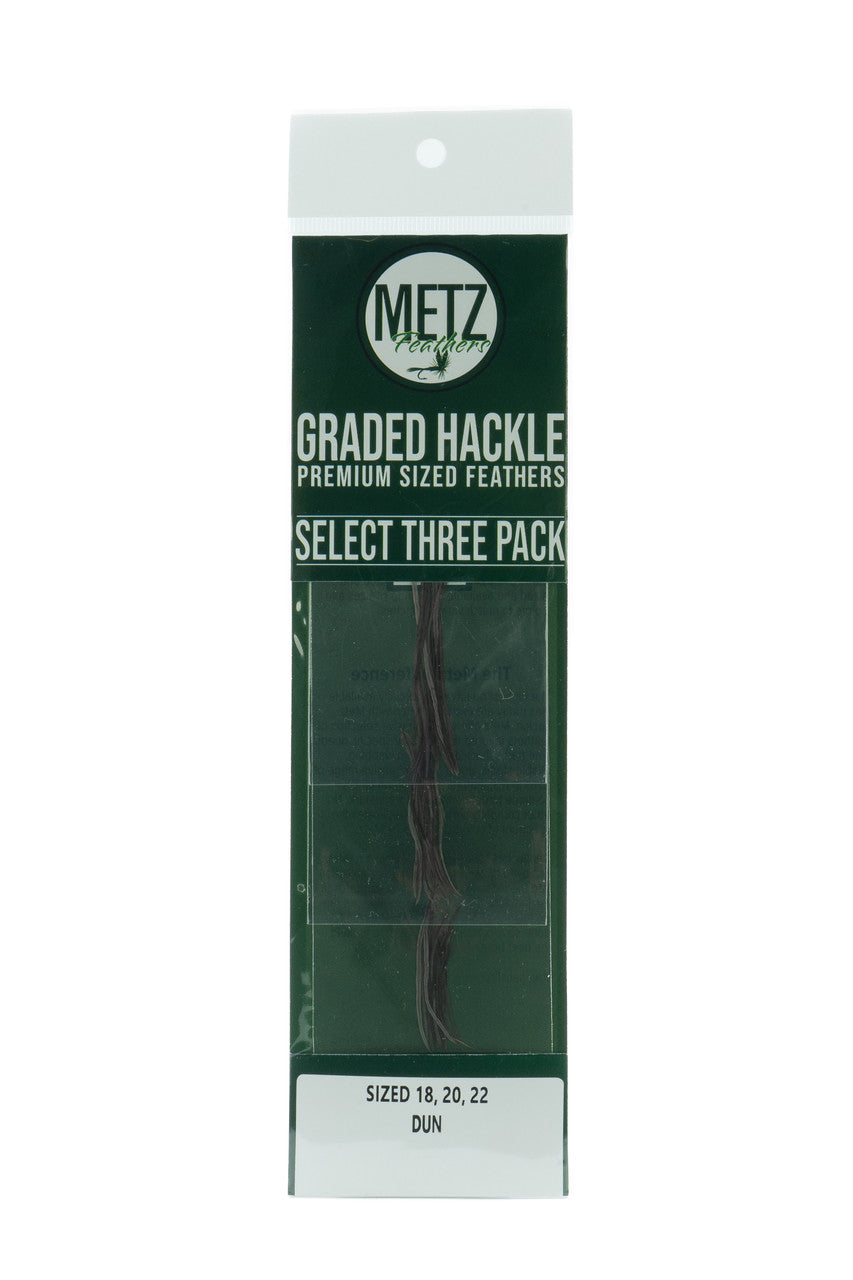 Metz Hackle Select 3 Pack