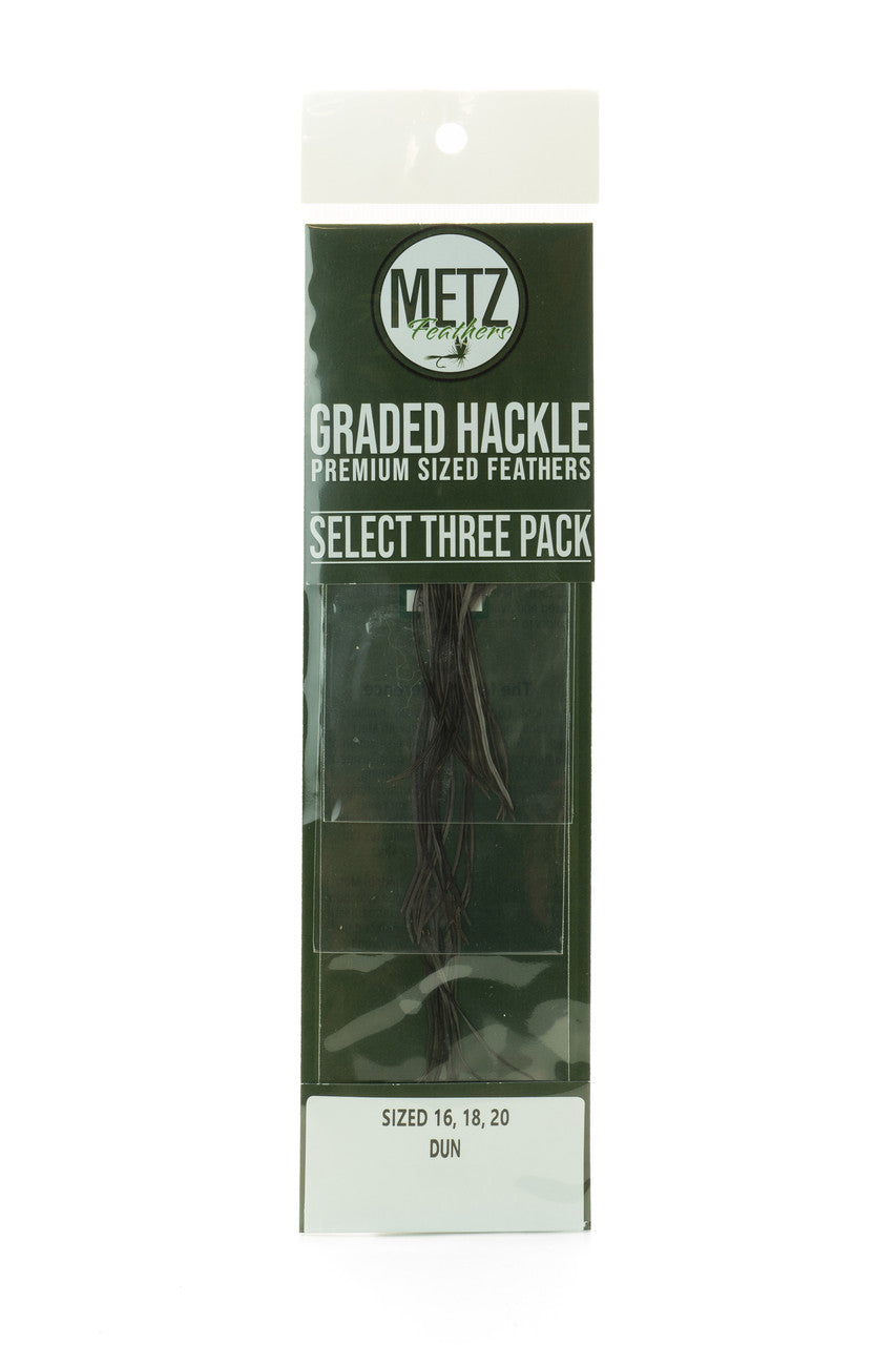Metz Hackle Select 3 Pack