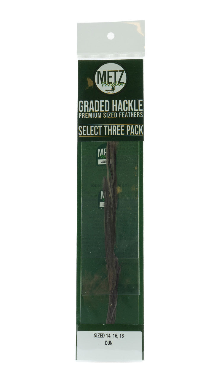 Metz Hackle Select 3 Pack