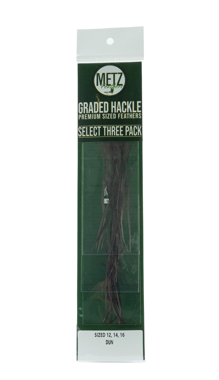 Metz Hackle Select 3 Pack