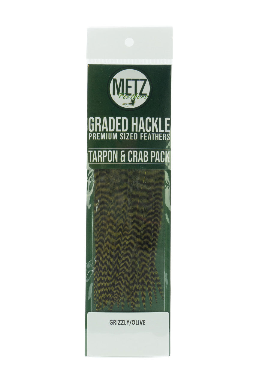 Metz Hackle Tarpon/Crab Pack