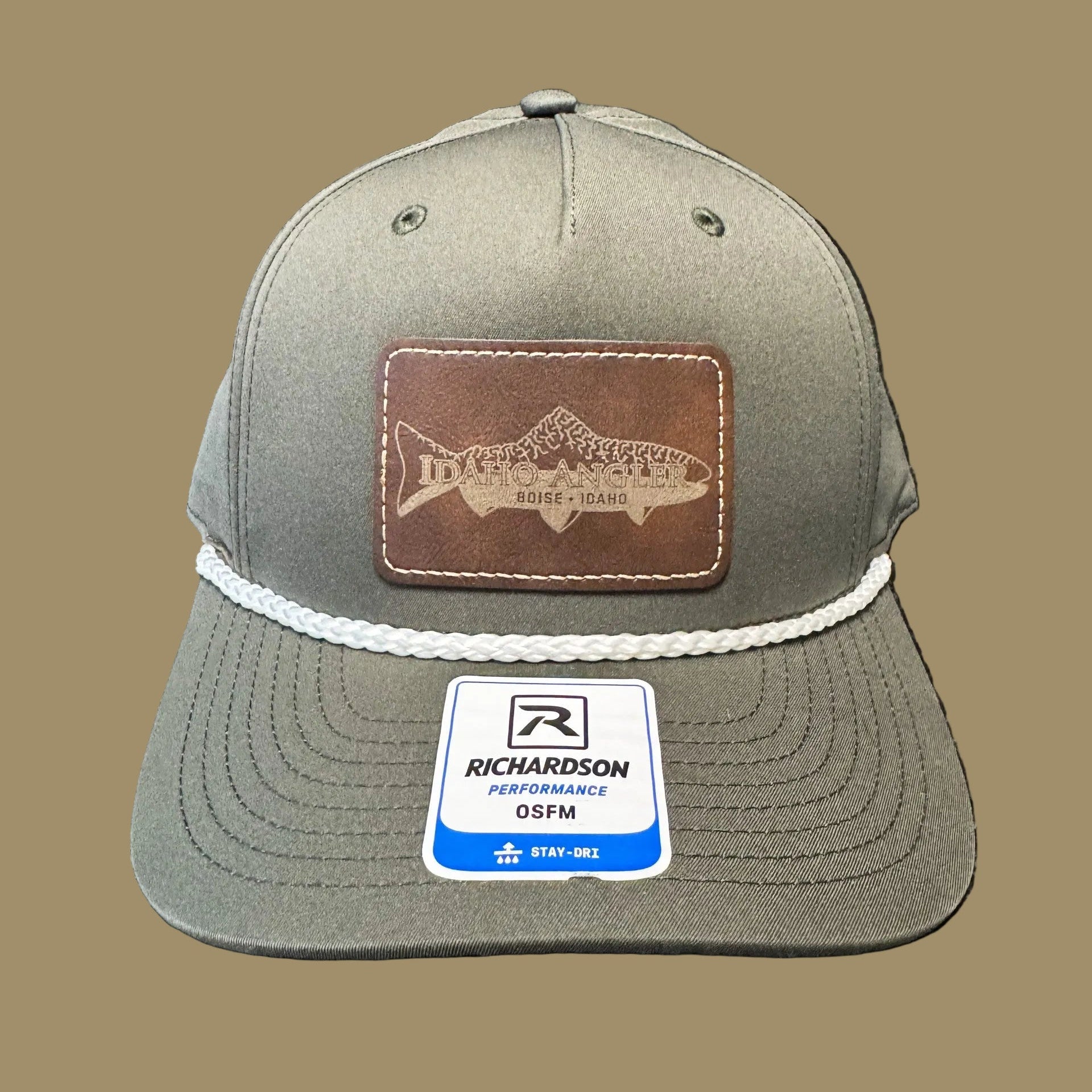Idaho Angler 2026 Leather Patch Hats