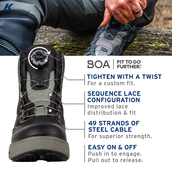 Korkers Men's Chrome Lite Wading Boots