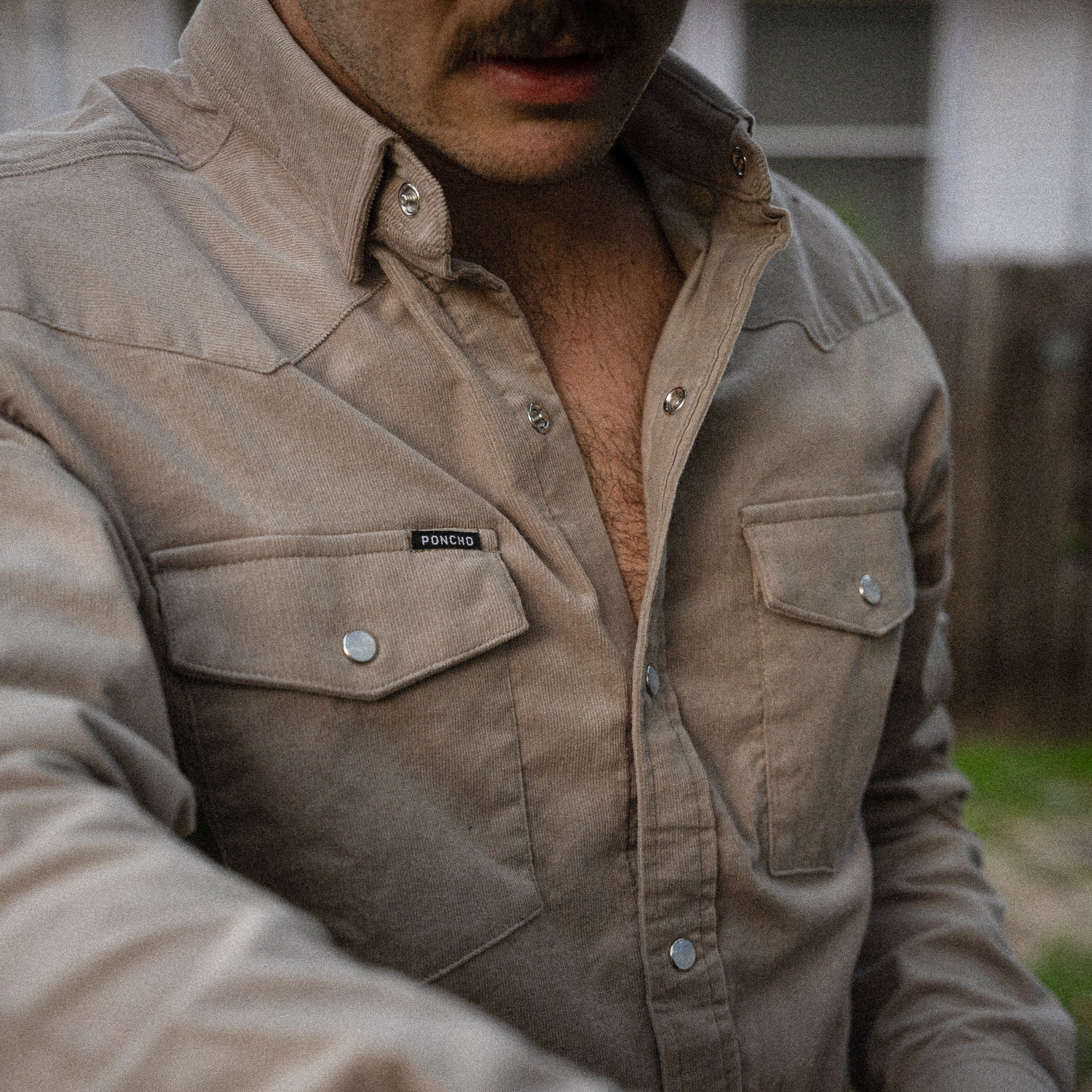 Poncho - Corduroy