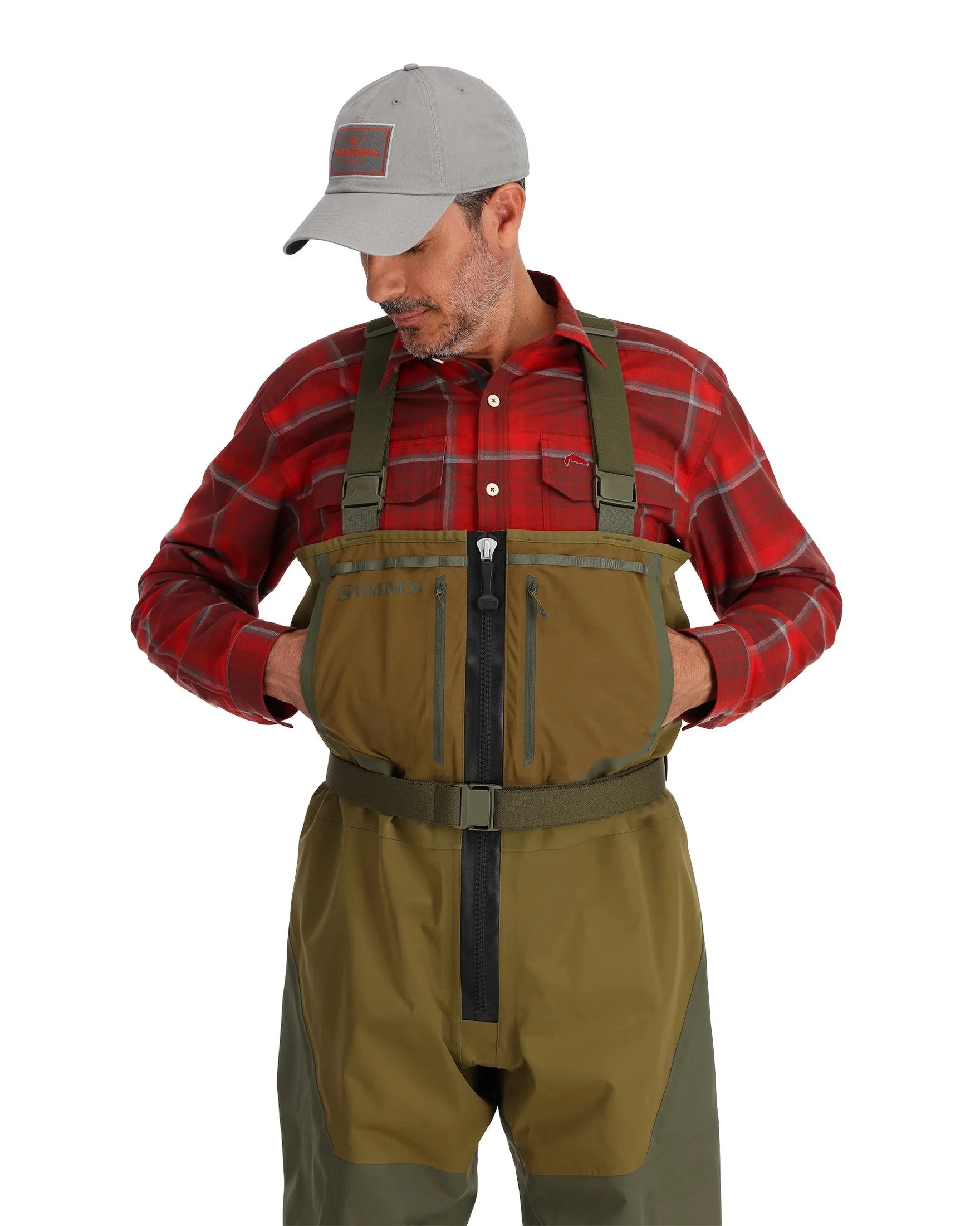 Simms Men's Freestone Z Bootfoot Waders - Rubber Sole