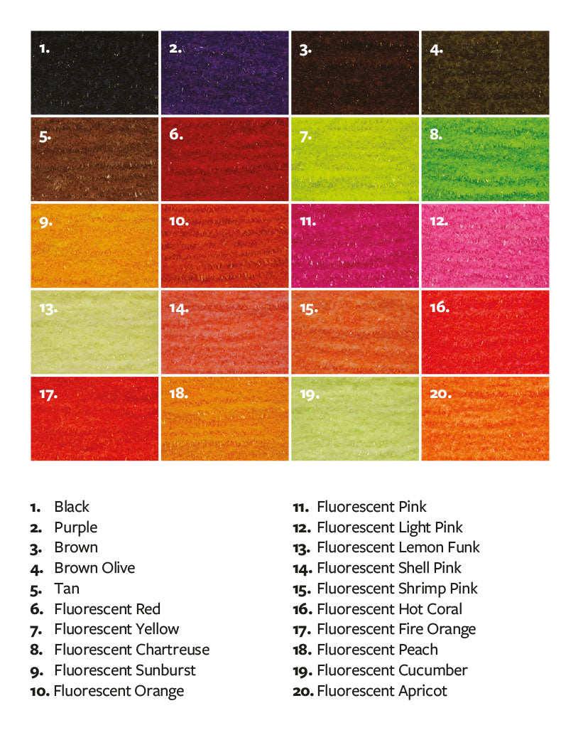 Hareline Dubbin, Inc. Chewy Worm Chenille - Thumbnail 2