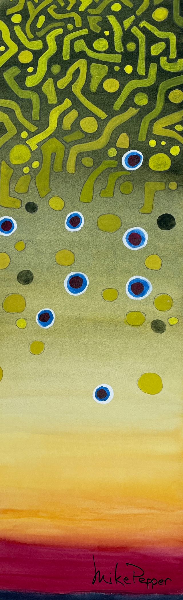 "Trout Flanks" Canvas Prints