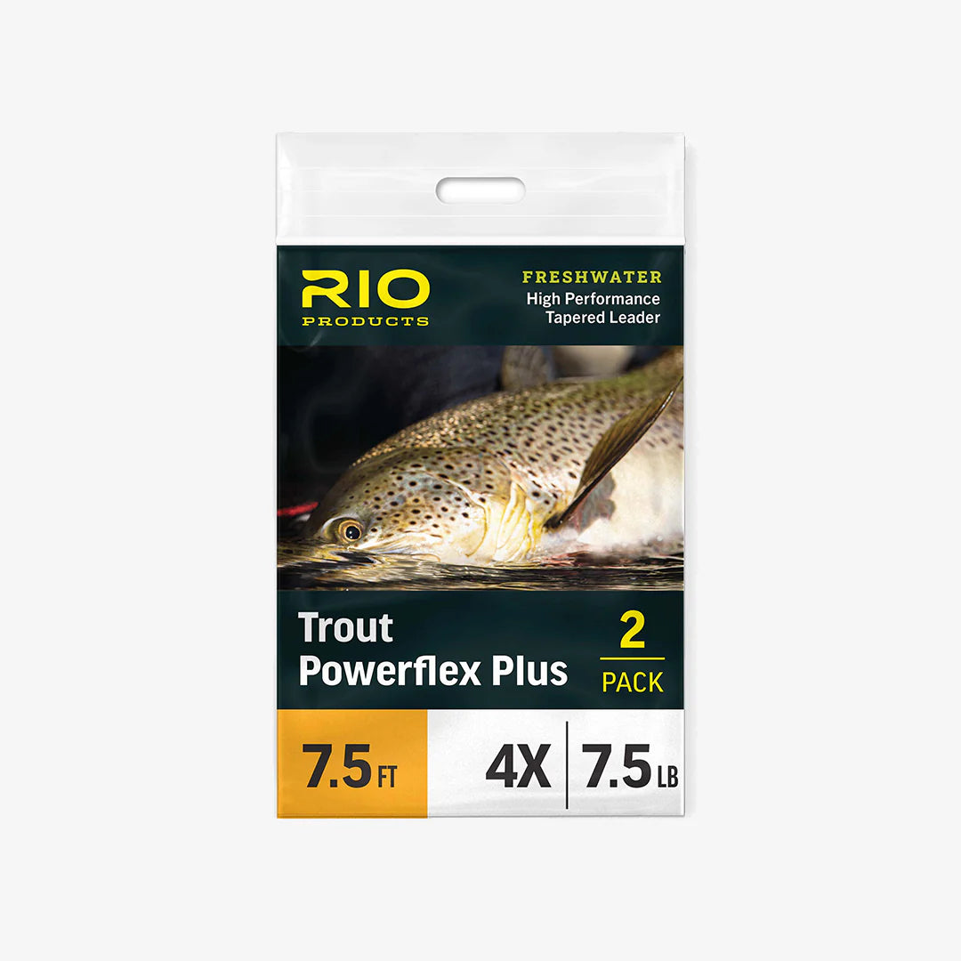 RIO PowerFlex Plus Trout Leader 2-Pack