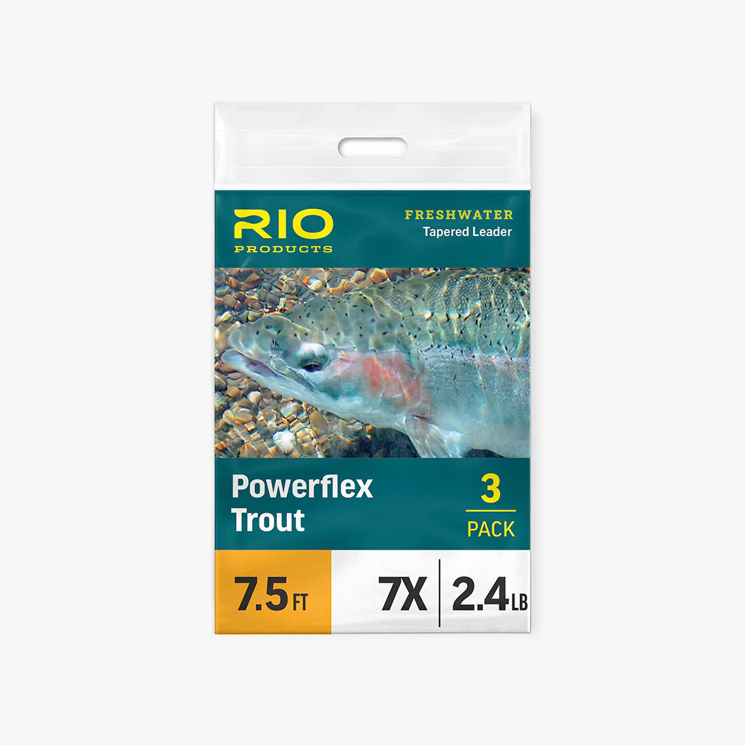 RIO PowerFlex Trout Leader 3-Pack