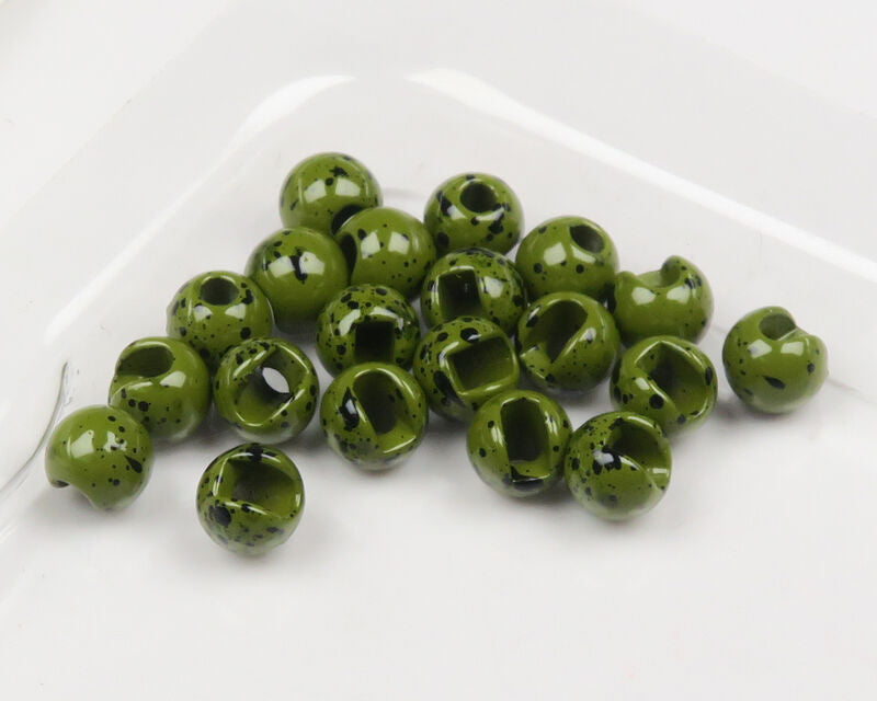 Hareline Slotted Tungsten Beads 3.8mm