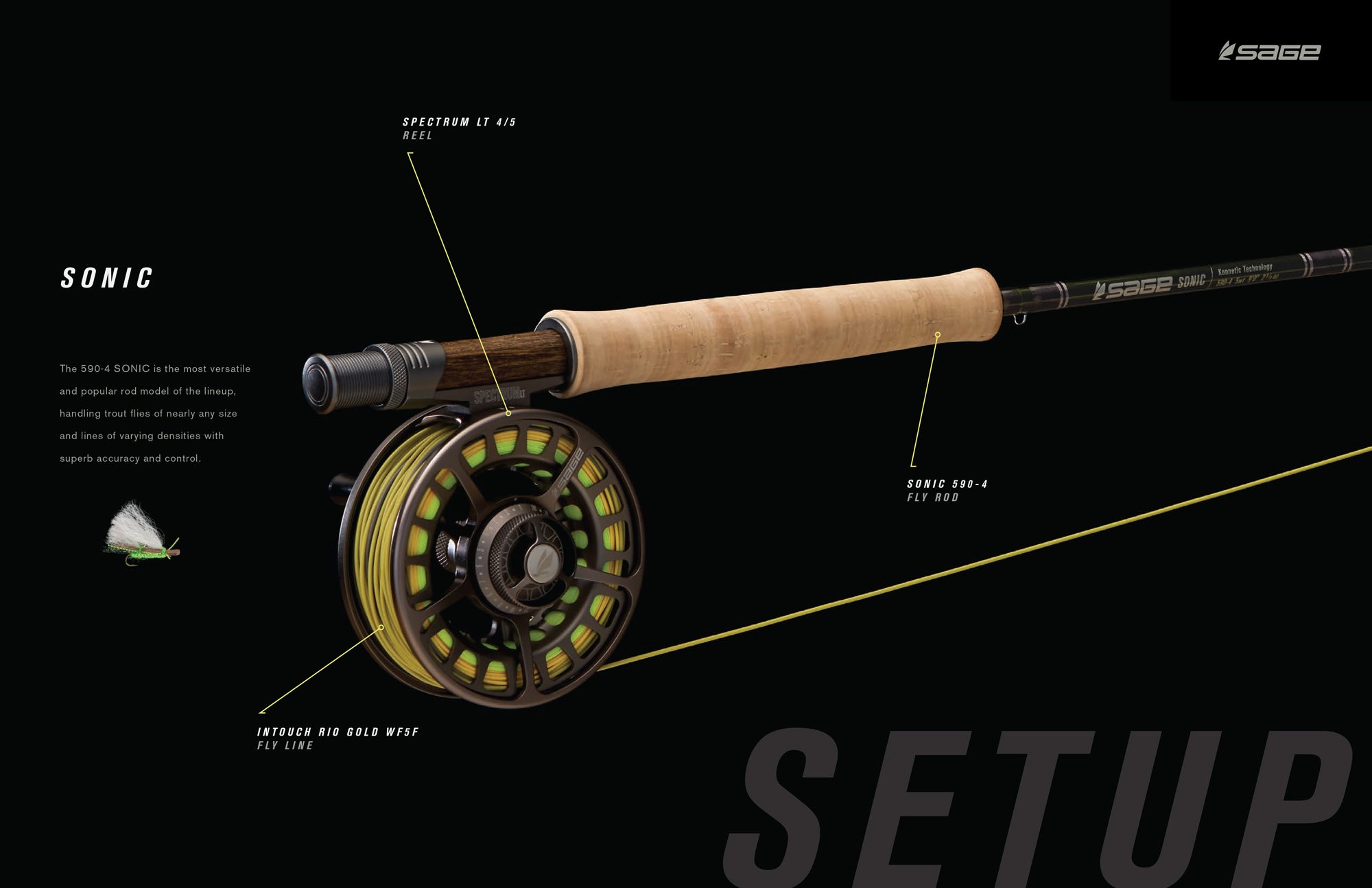 Sage Sonic Fly Rod