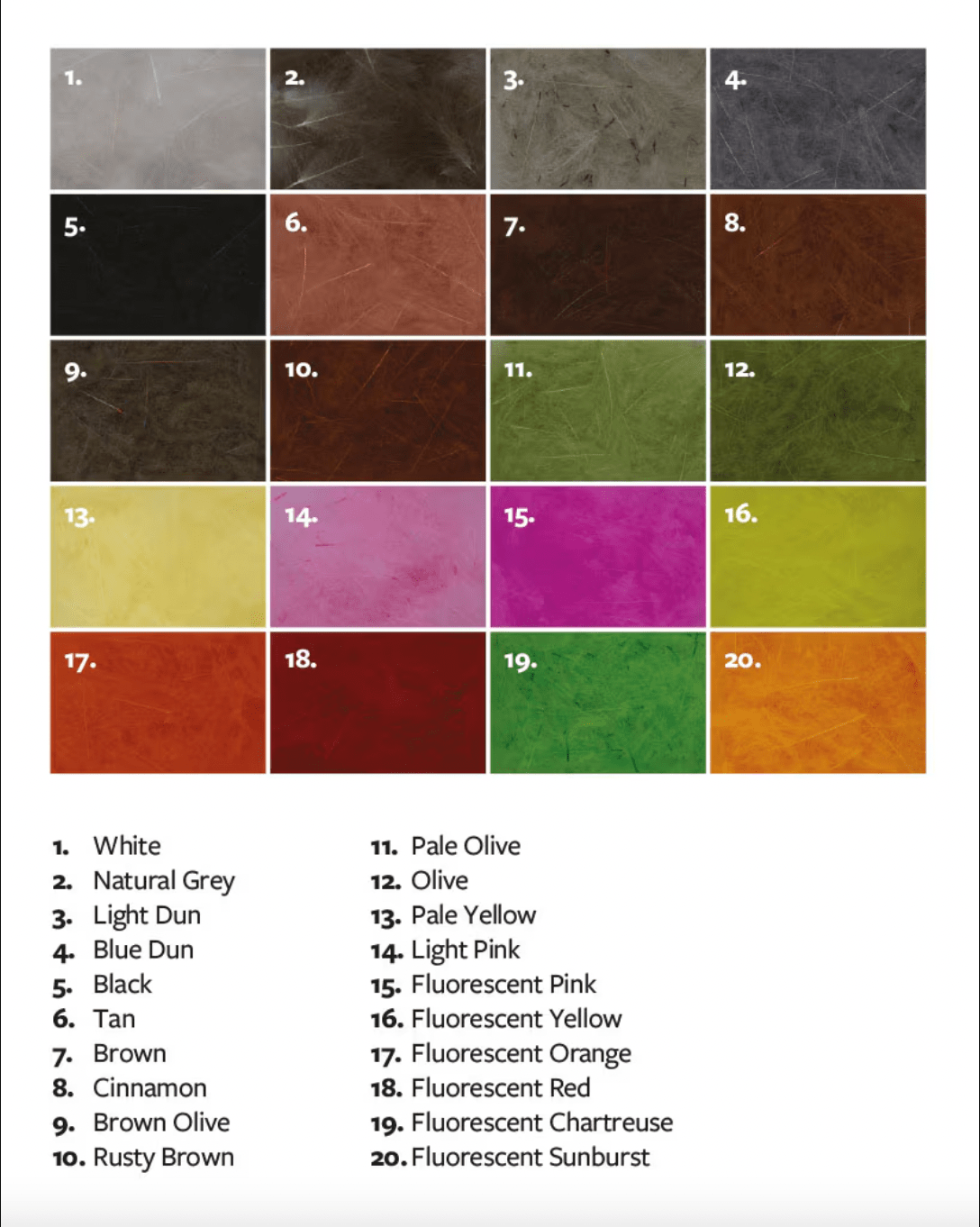 CDC Feathers Bulk 3g