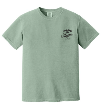 Idaho Angler - Spey Logo/Boise Map Short Sleeve Shirt