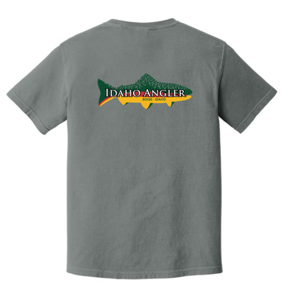 Idaho Angler Curved Logo T-Shirt