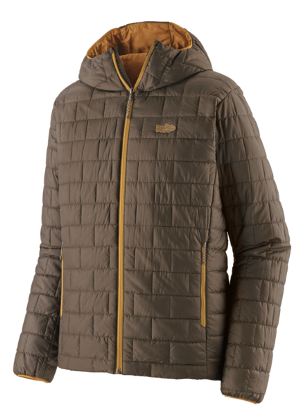 Patagonia Men's Nano Puff Fitz Roy Trout Hoody