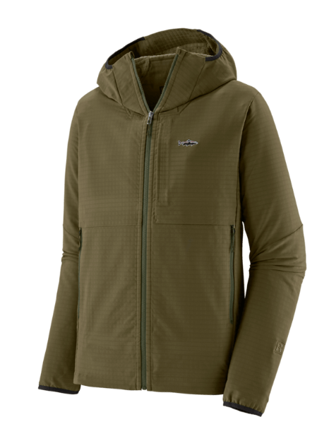 Patagonia Men's R1 Techface Fitz Roy Trout Hoody