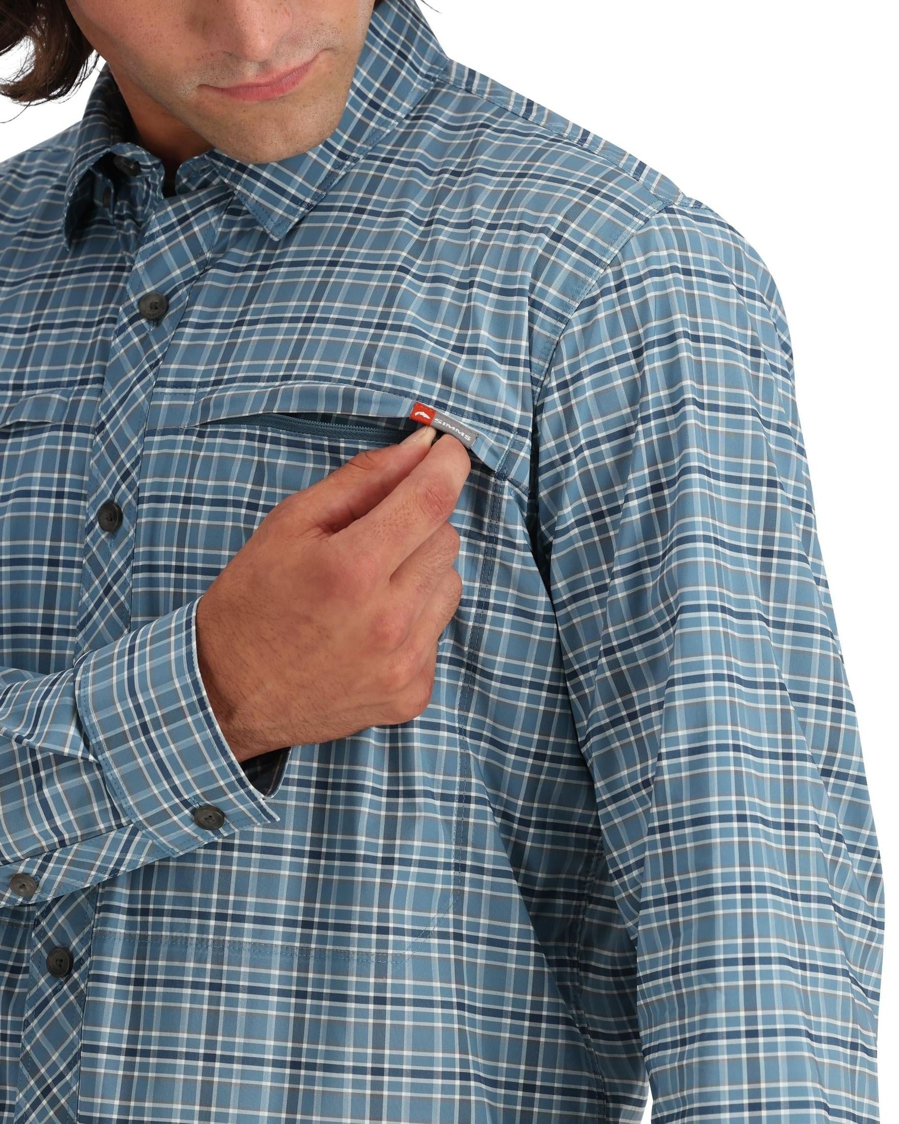 Simms Men's Stone Cold LS Shirt