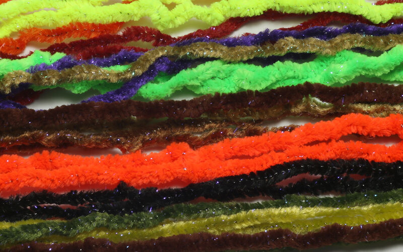 Woolly Bugger Tinsel Core UV Rayon Chenille