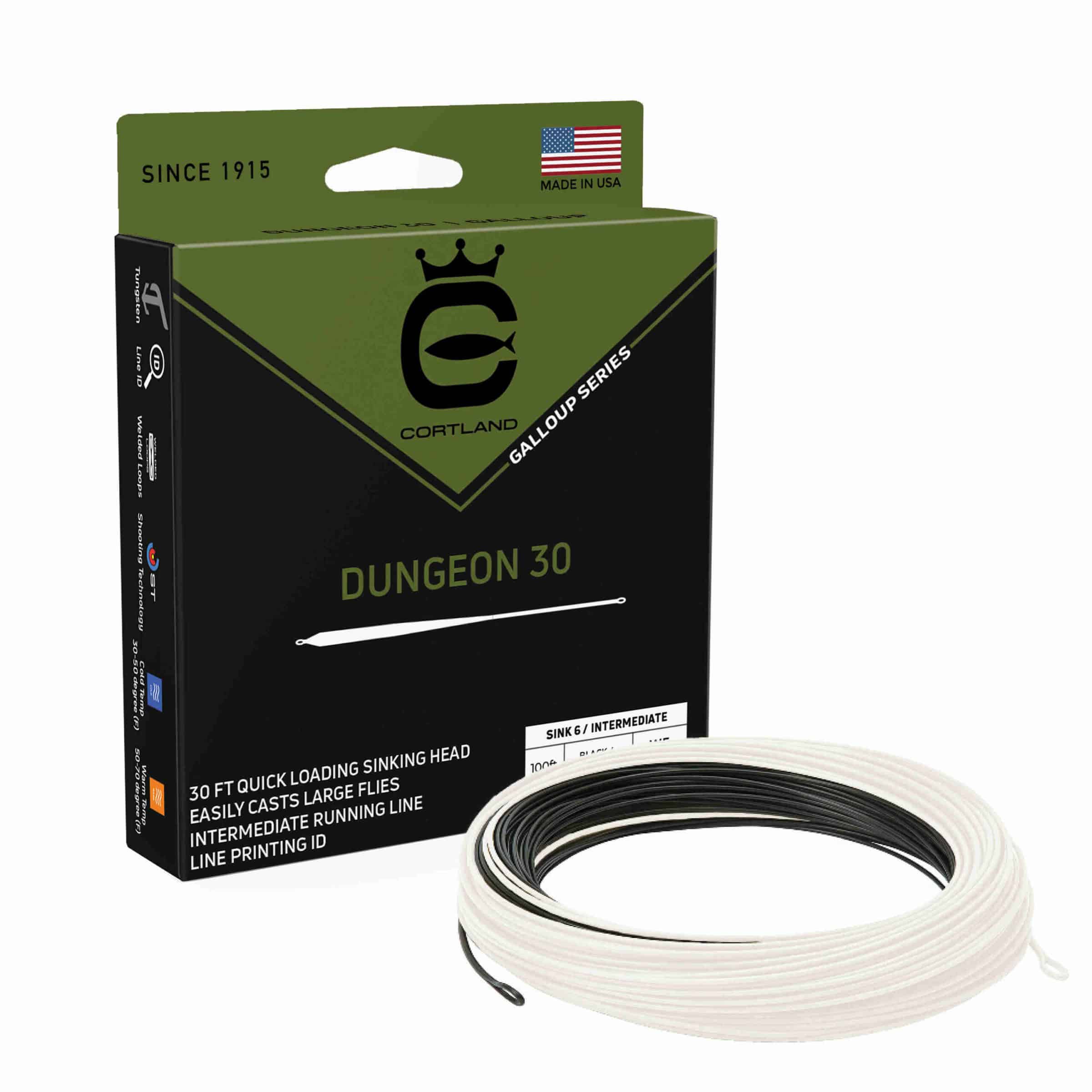 Cortland Kelly Galloup Dungeon 30 Fly Line