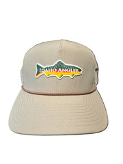 Idaho Angler Rubber Logo Hat