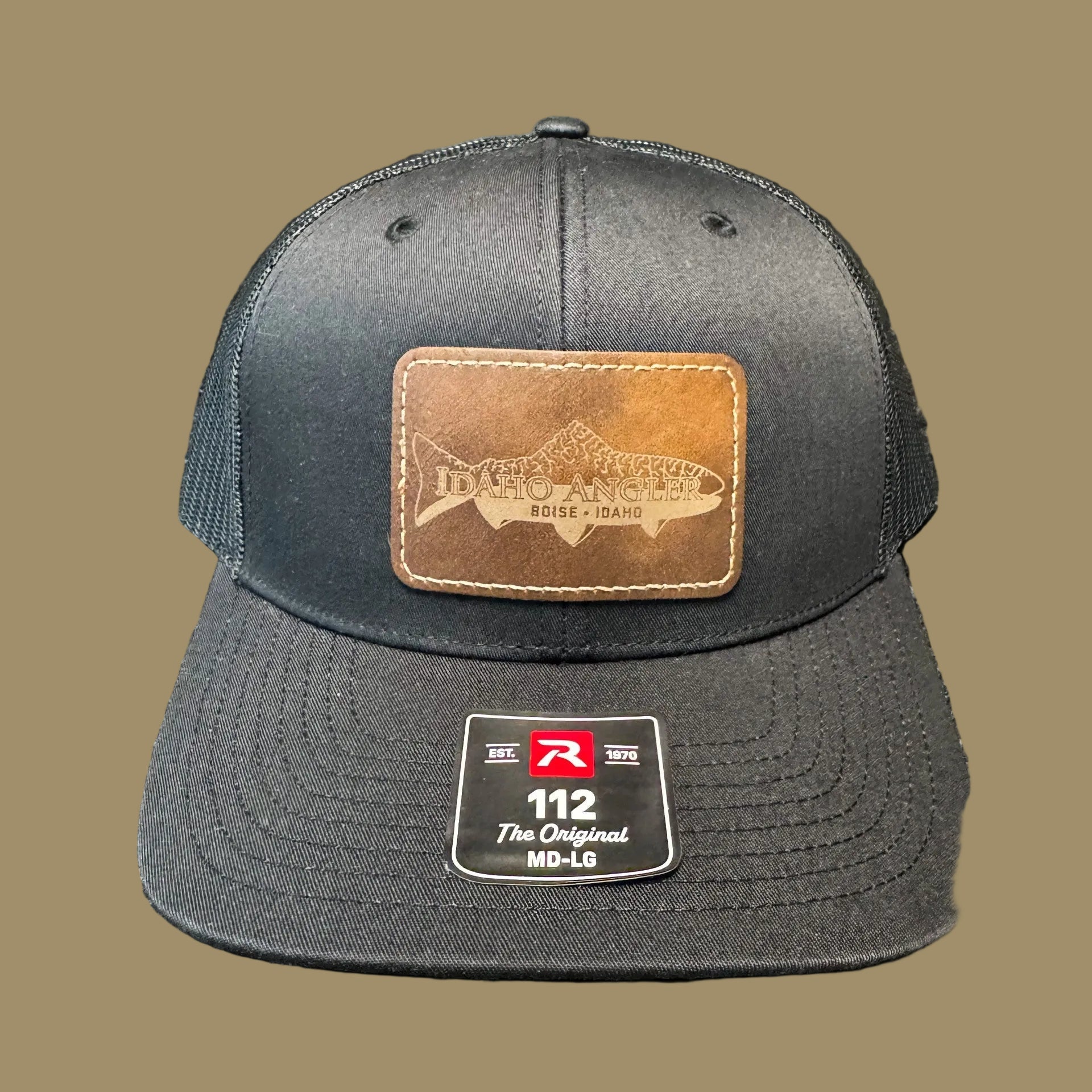Idaho Angler 2026 Leather Patch Hats
