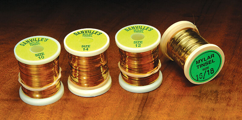 Flat Mylar Tinsel Gold/Silver