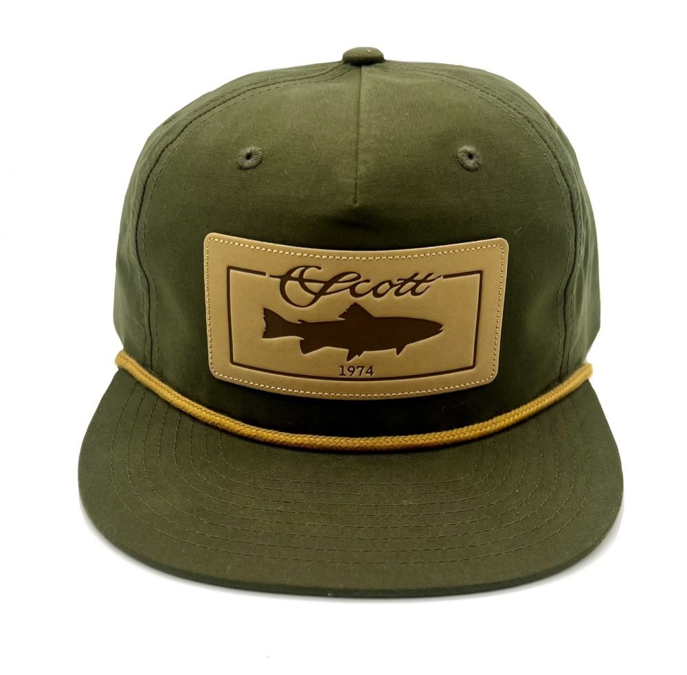 Scott Leather Patch Hat