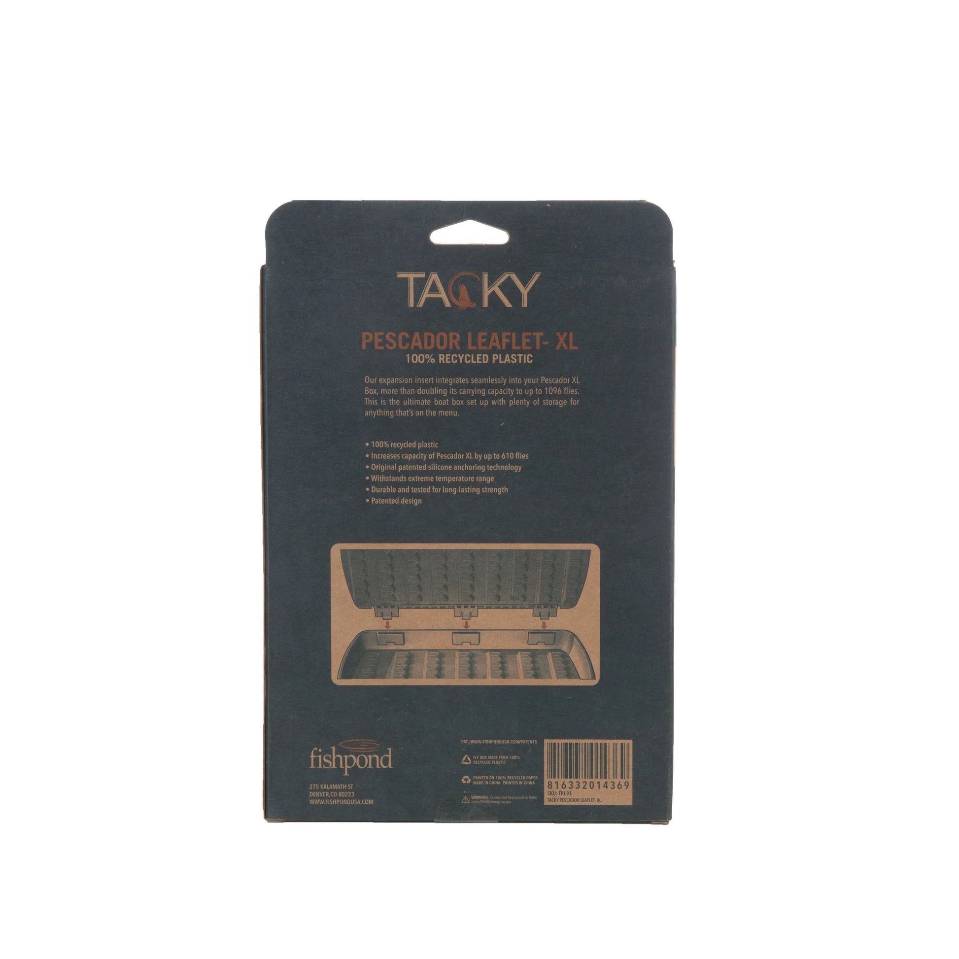 Tacky Pescador Leaflet - XL