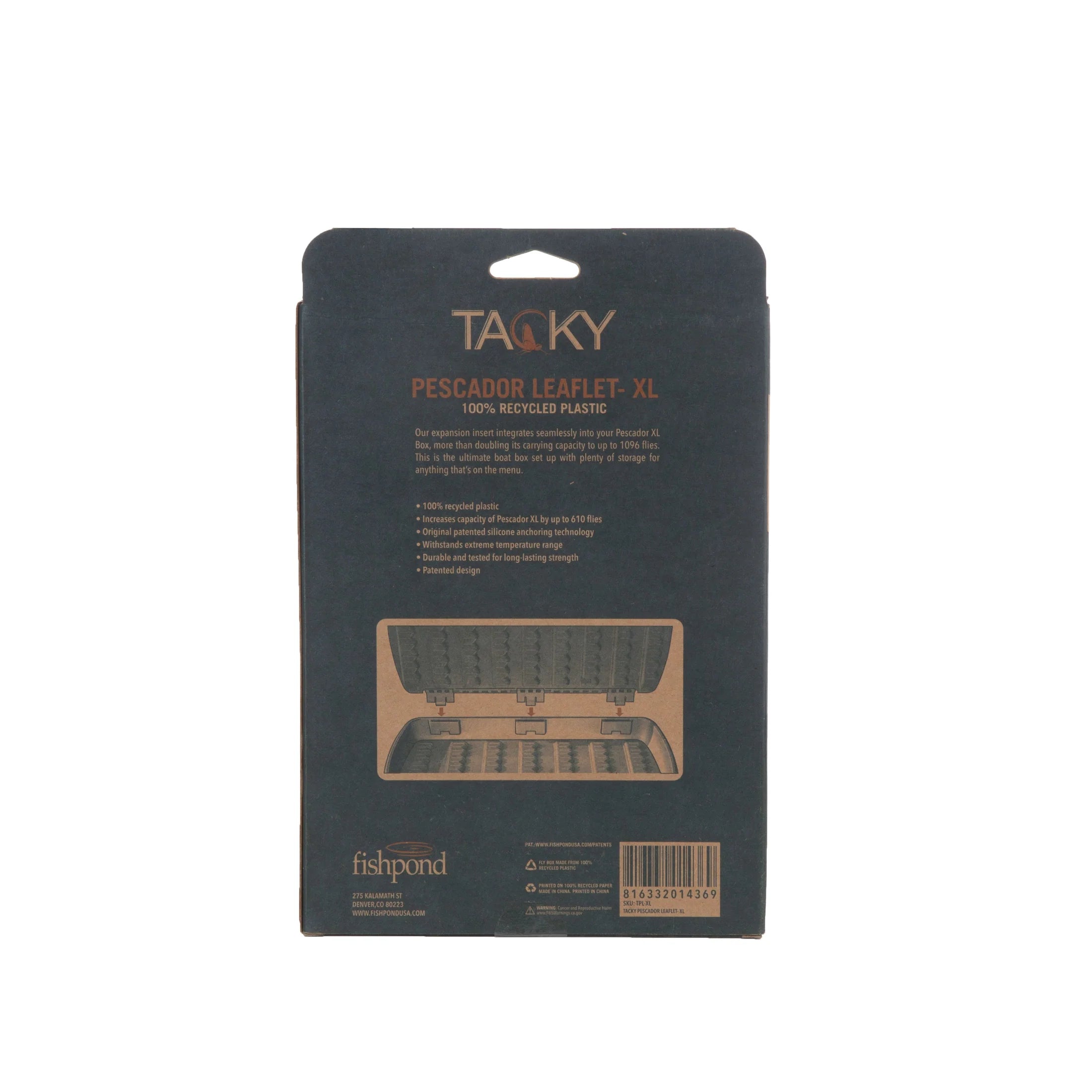 Tacky Pescador Leaflet - XL