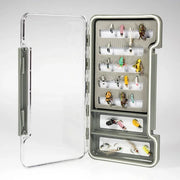 Waterproof Thin Fly Box - 2 Magnetic Compartments
