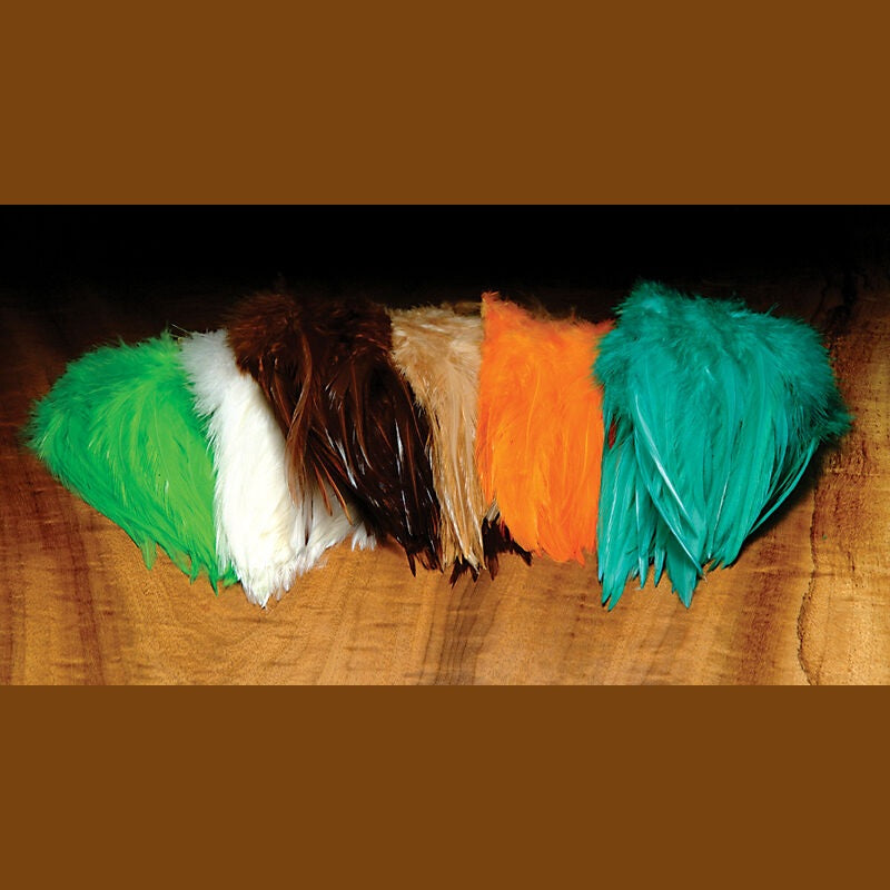 Strung Chinese Saddle Hackle 5-7"