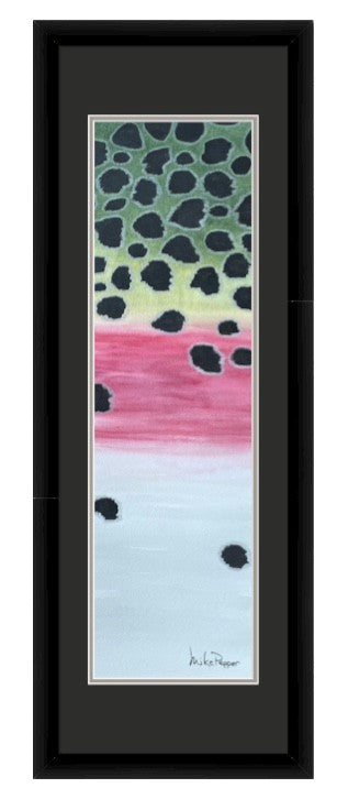 "Trout Flanks" Watercolor Prints